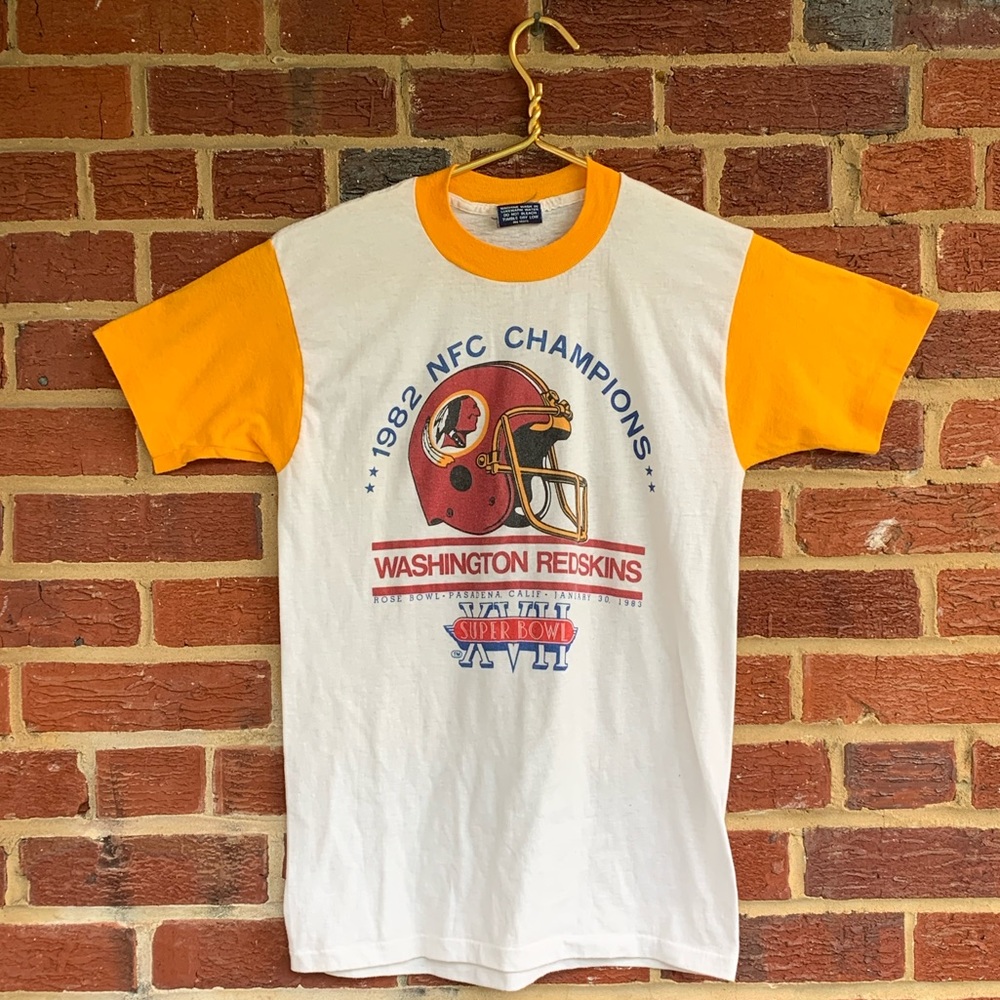 Vintage 1983 Washington redskins made in usa tee